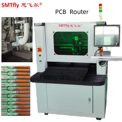 router do PWB Depaneling do branco de 50000r/S 20W através do programa de ensino de controlo da caixa