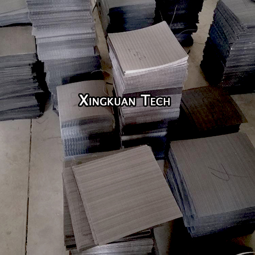 Квадратный экран сетки фильтра утюга углерода формы стальной на повторно использовать 60 сетку 298mm