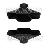 Bocal quadrado do silicone do ajuste fácil dos acessórios do extrator das emanações