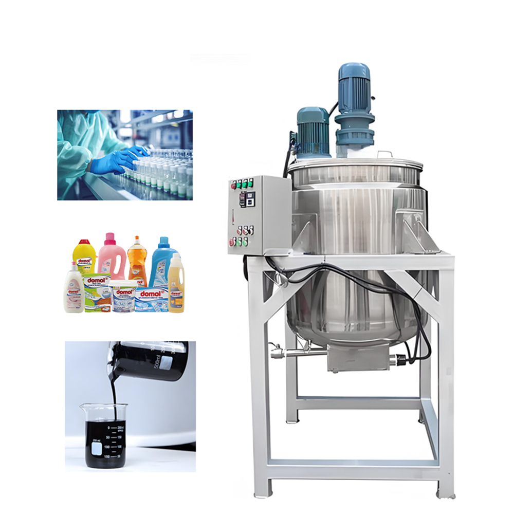Custom-made 500L/1000L Stainless Steel Homogenizer and Disperser for Chemical Slurries and Liquid Mixing