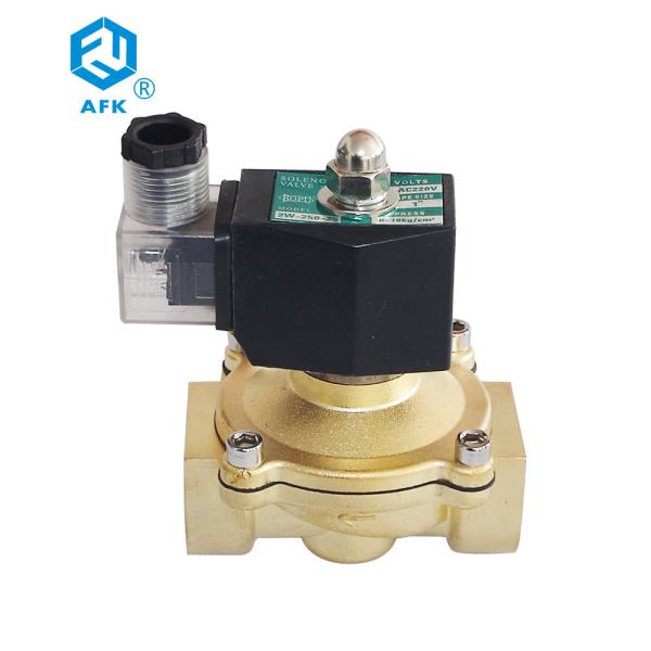 12V 24V 110V 220V AFK 2T Lpg Gas Solenoid Valve 3/4 Inch