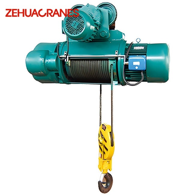 Electric Wire Rope Hoist Heavy Duty Lifting Equipment for Industrial Manufacturing and Material Handling