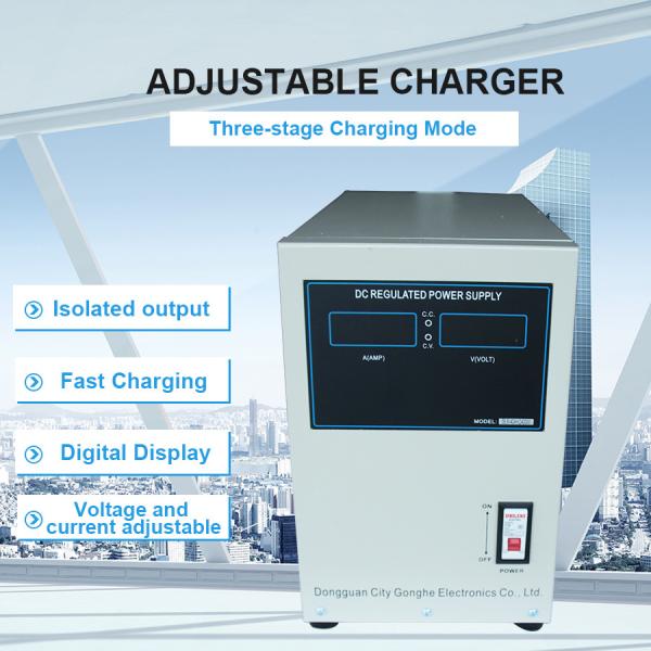 Rechargeable 48V Car Battery Chargers , Multiscene Battery Pack Charger For Car