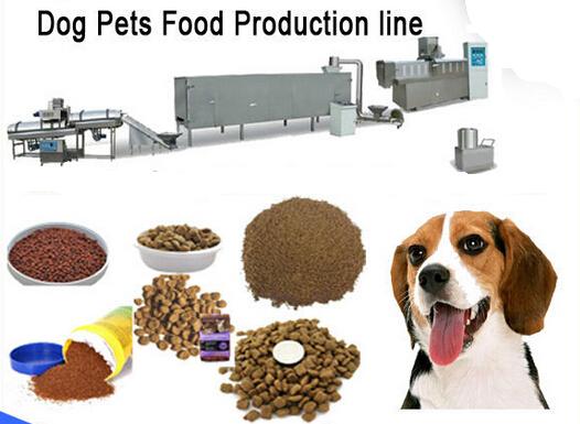 380V / 220V 80 Kw Pet Food Making Machine / Production Line Low Energy Consumption