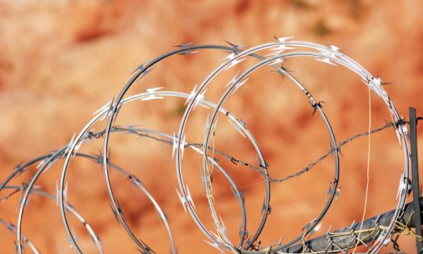 Fence CBT65 Razor Concertina Barbed Wire For United Kingdom Of 304 Stainless Steel