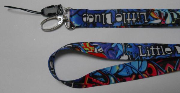 Advertising Lanyard Business Card Holder Washable Silk Screen Printing