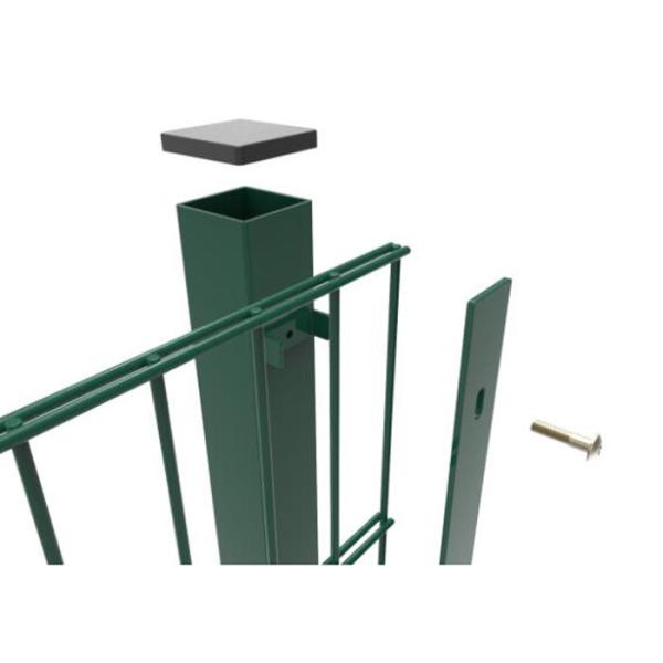 656 868 Mesh Wire Mesh Fence With Polyester Powder Coated Surface Treatment