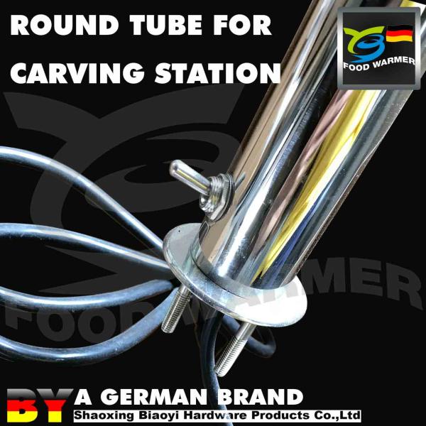 Настольная высекая пусковая площадка камня простого дизайна элементов лампы жары станции керамическая