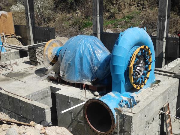 Steel/Stainless Steel Hydro Turbine Generator High Durability and 90-96% Efficiency