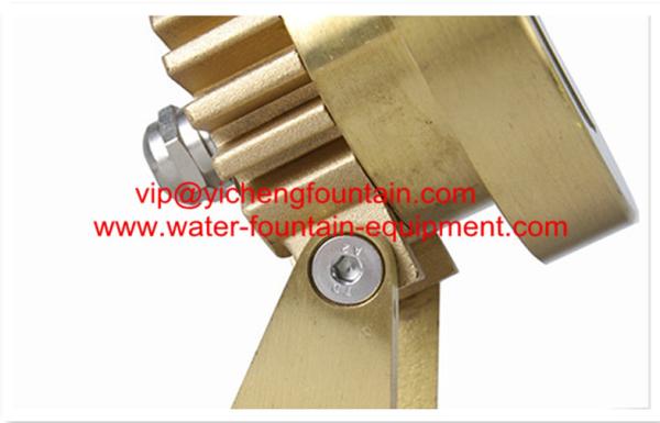 Heavy Whole Pure Brass Underwater Fountain Lights Big Power Stand Type