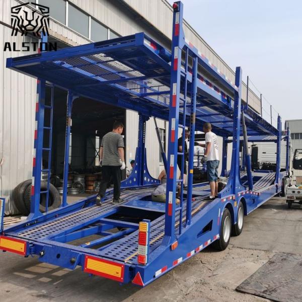 13.75m Length 6 units Car Carrier Trailer, 6 Car Hauler Trailer For Sale