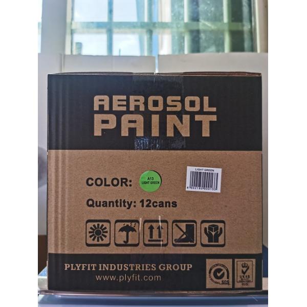 Transparent 10min Dry 400ml Automotive Aerosol Spray Paint
