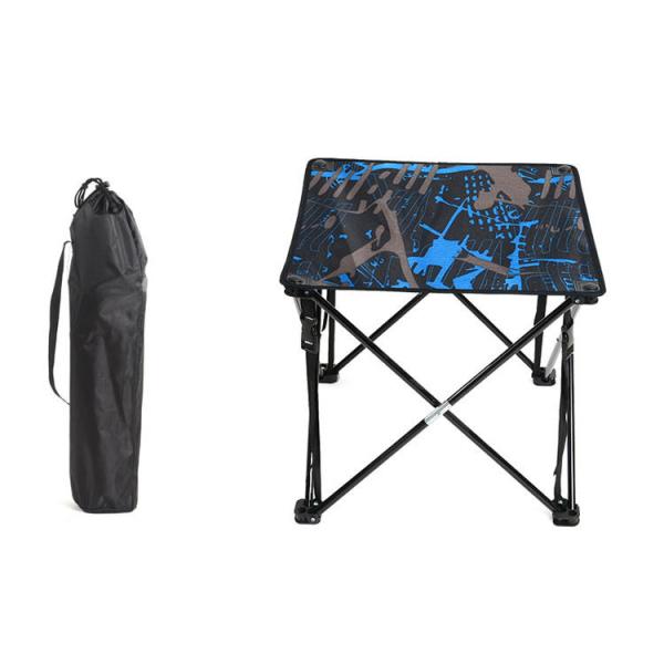 49cm Portable Picnic Camping Foldable Table Tour Steel Oxford Cloth