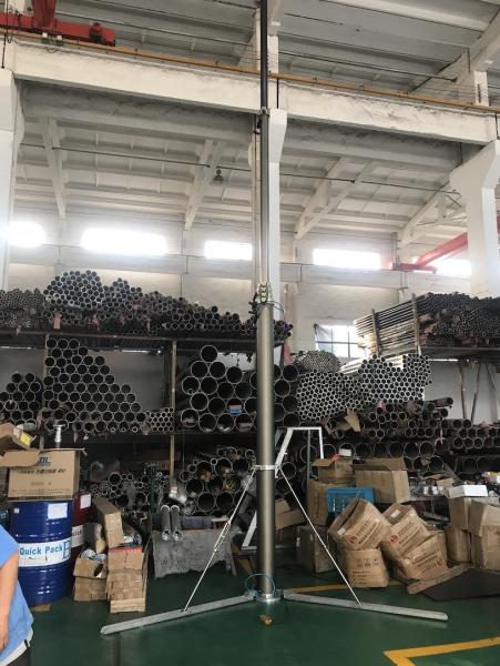 15m tripod stand pneumatic telescopic mast 50kg payloads-NR-3300-15000-50L-2m to 30m mast available
