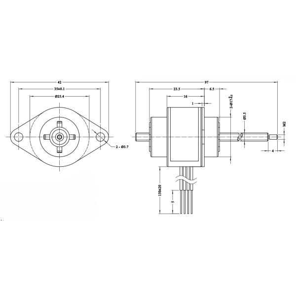 До вал 7,5 поставщик stepper мотора мотора 25mm после полудня постоянных магнита угла шага степени stepper линейный