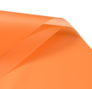 Papel de envoltura de flores de Halloween naranja