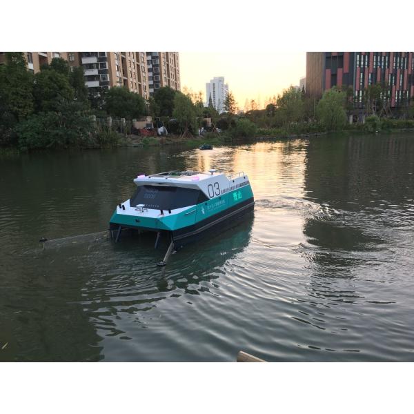 Small Electric Unmanned Surface Vessel Roboat ASV For Urban Rivers Cleaning