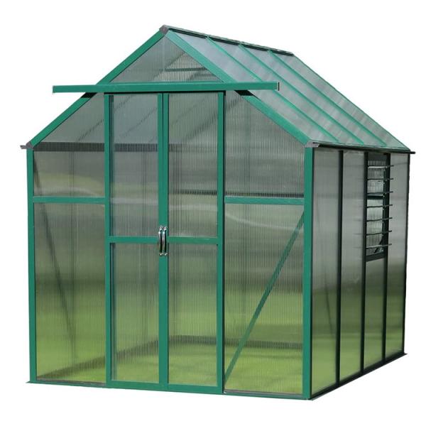 Садовнические заводы Overwintering шатер парника с досками ПК