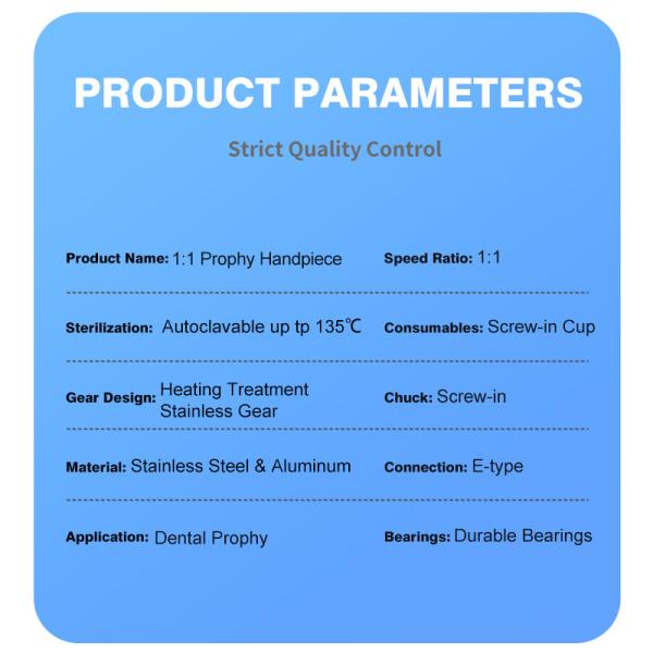 Зубная щетка для полировки ручной части экипаж Профи низкой скорости Контраугольный ручной части