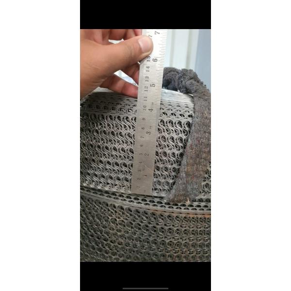 1.15mm-1.2mm épaisseur filet métallique perforé bande métallique perforée pour la fabrication de cages