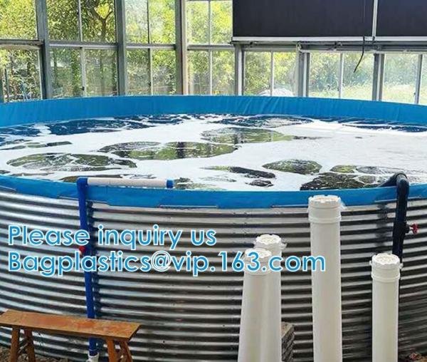 Aquaculture Pool PVC Coated Cloth COATED BANNER Tarpaulin Greenhouse Fish Pond Crayfish Koi Culture Child Water Pool