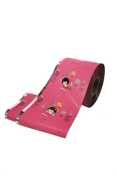 Safety Laminating Automatic Plastic Roll Film For Chips / Snack Packing Bar Film