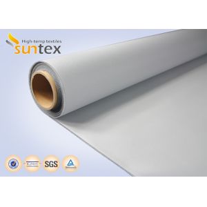 0.41mm Fire Retardant M0 Fine Fiberglass Cloth Roll with PU Coating for Welding