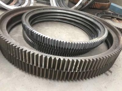 Plataforma giratória resistente da maquinaria 50Mn 42CrMo do Oem que gerencie Ring Bearing Ore Drilling