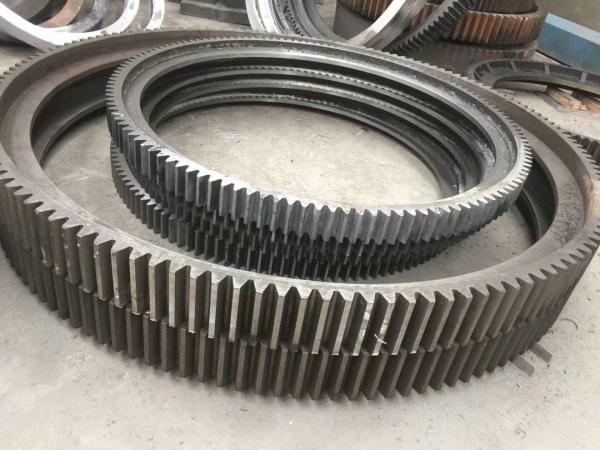 Engrenagem das circunferências do moinho do grande diâmetro 16000mm para estufas giratórias e moinhos de moedura