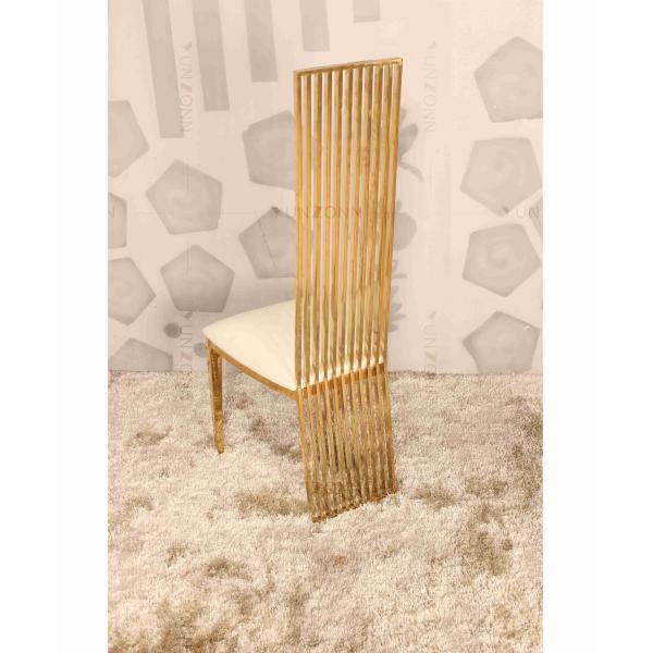 Банкет высокого заднего золота стула свадьбы роскошный предводительствует вес 200Kg нержавеющей стали