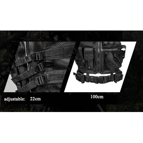 ODM Waterproof Security Military And Police Equipment Army Tactical Vest