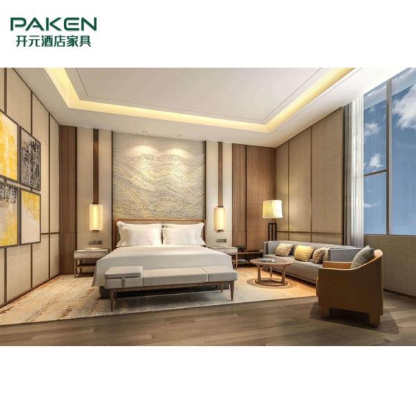 набор спальни пятизвездочного меламина ISO14001 полностью установленный