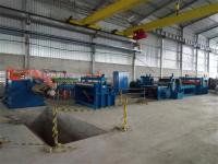 Bobina de aço preta de Cabon da tubulação de ERW baixa que corta a linha máquina 0.4-4 x 1600