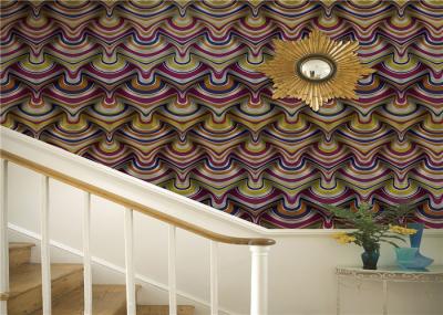 Mould Proof Textured Modern Removable Wallpaper 3D Design 0.53m*10m Size