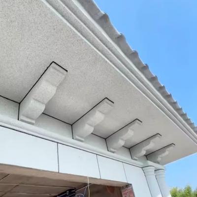 Corbel Piece Eave Eps Cornice Moulding For Hotel Made From Gypsum
