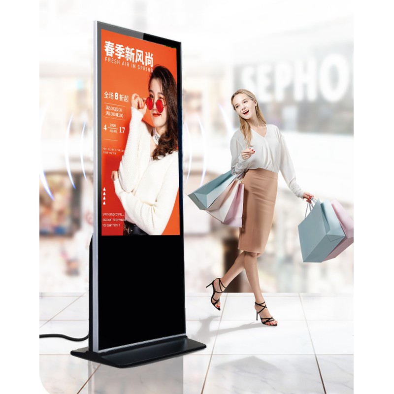 43 Inch Full Color Advertising Digital Display Retail Store Digital Signage 350 Nits