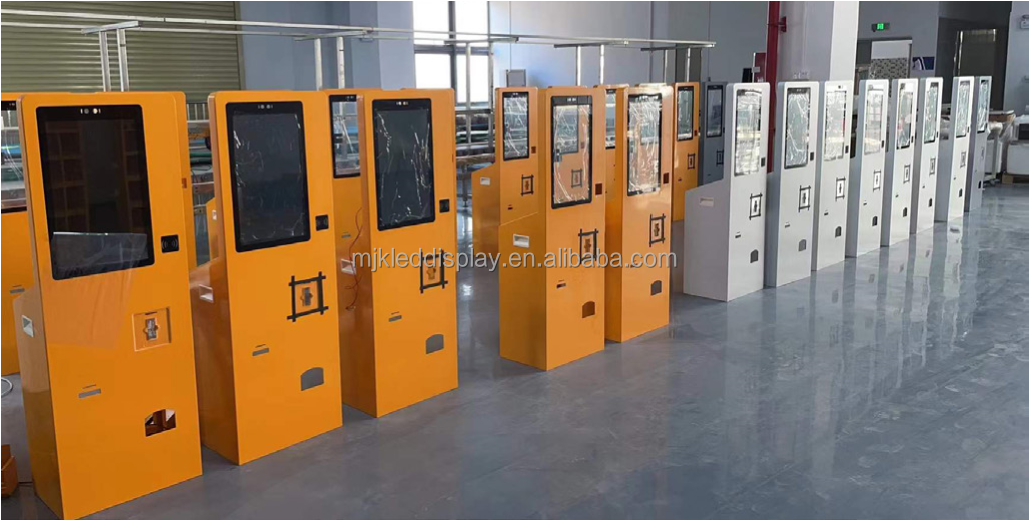 43 Inch Free Standing Digital Signage Advertising Player with Slim Metal Case for Mall Display