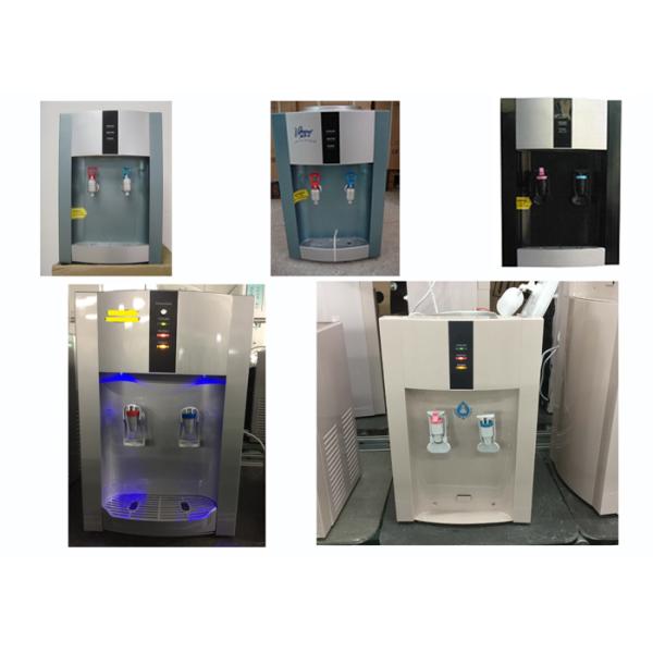 Compressor Cooling Tabletop Bottled Water Dispenser With Stainless Steel Water Tank