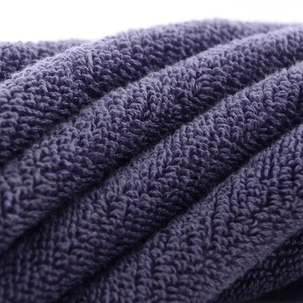 Настройка логотипа Вышивка Белые хлопчатобумажные полотенца Чистый хлопчатобумажный мягкий поглощающий полотенце для гостиницы