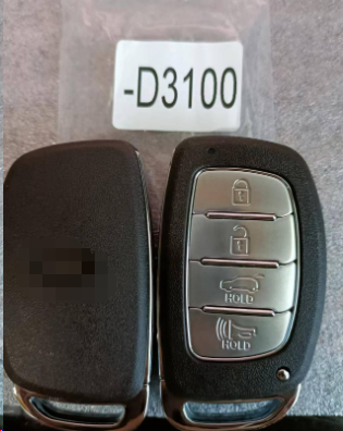 433MHz 4 Button 95440-D3100 TQ8-FOB-4F07 47 Chip Smart Key For Hyundai Tucson