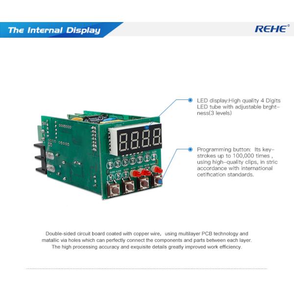 Single Phase Digital New Type  LED Reactive Power Meter 48*48MM digital vu meter