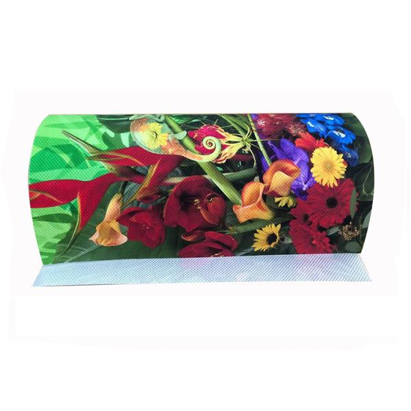 Aqueous Ink Decoration Non Woven Canvas Anti Cracking PE Coating