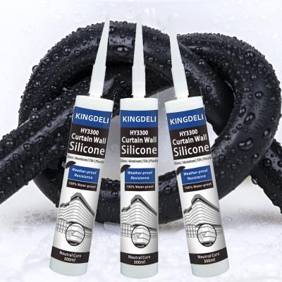 Transparent Watertight Silicone Sealant For Aquarium , Low Odor Silicone Caulk