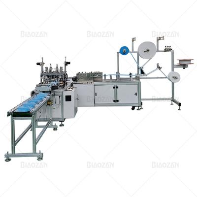 22kW 220V Disposable Non Woven Face Mask Making Machine 14 Servos