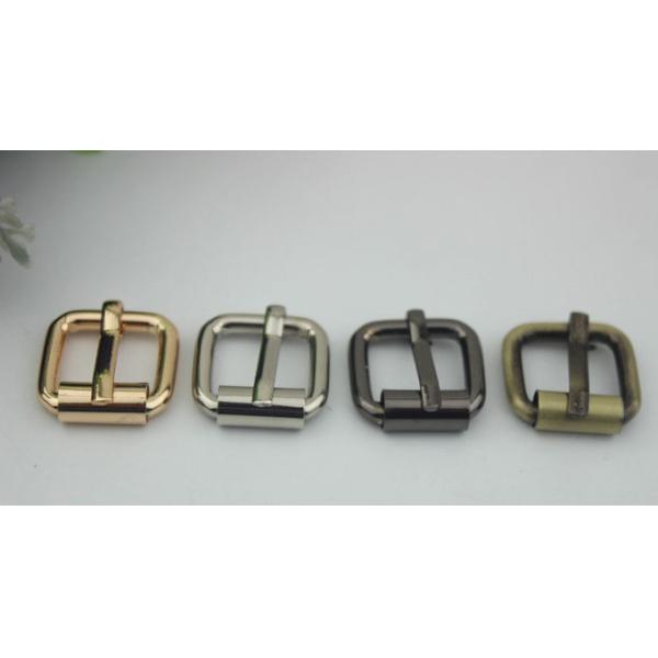 Wholesale Factory Bag Accessories Custom 17 MM Gunmetal Color Iron Metal Roller Pin Buckles For Belts