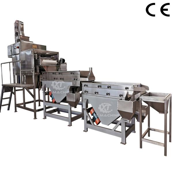 Powerful 380V/220V Nut Chopper Peanut Dicing Machine For 500-600kg/h Production Line