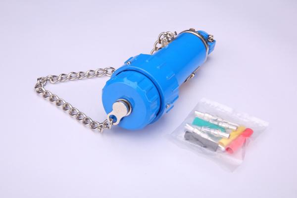 three phase four wire plug socket 100A electric connector cable connector