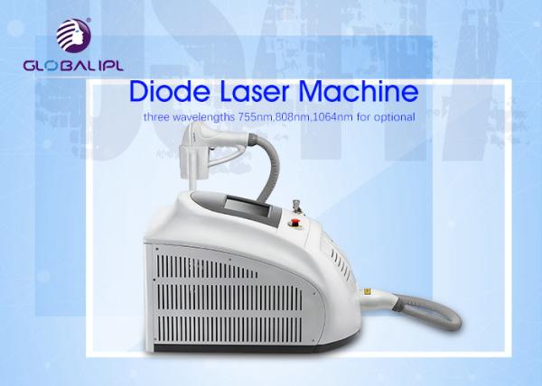 Frequência alemão da máquina 0.5-10HZ da remoção do cabelo do laser do diodo da barra 808nm