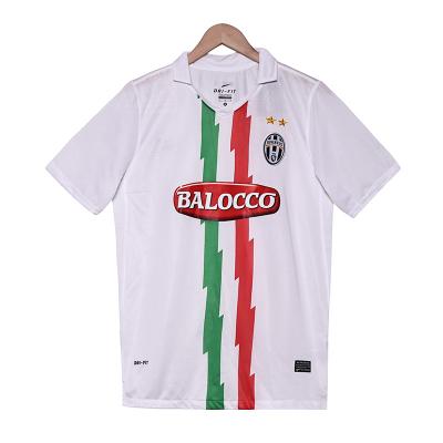 Juve 2010 Retro Away Fan Jersey Réplique d'artisanat de collection