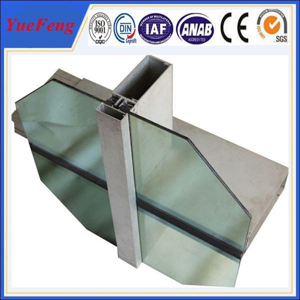 mirror glass curtain wall,customized or ready made aluminium curtain wall bracket,OEM